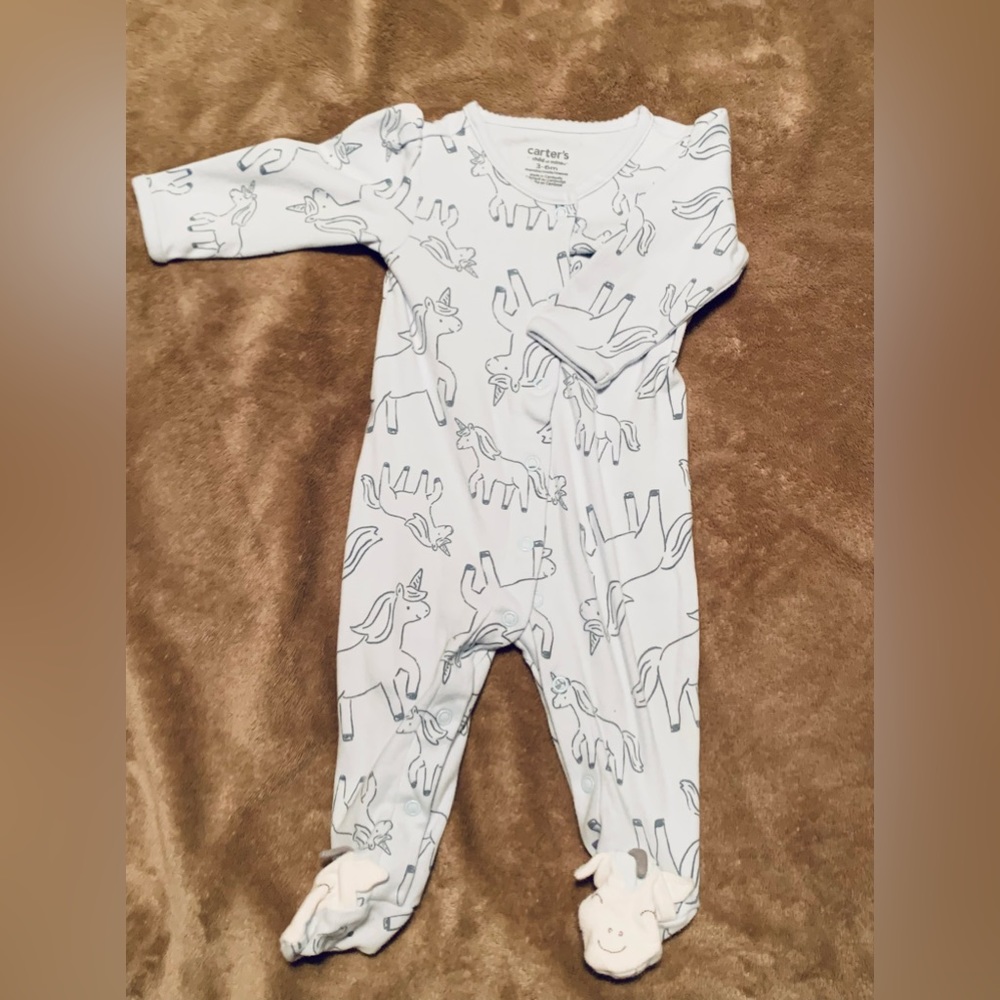 Blue sheep onesie